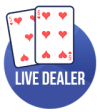 Blackjack med live croupier