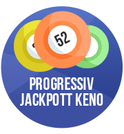 Keno med progressiv jackpot