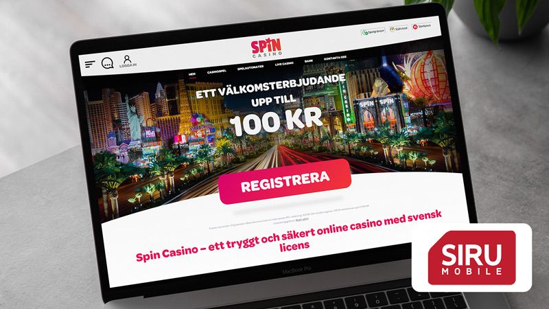 Spin Casino – populär Siru mobile casino bonus vid registrering