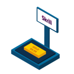 Avgifter och provisioner som gäller Skrill