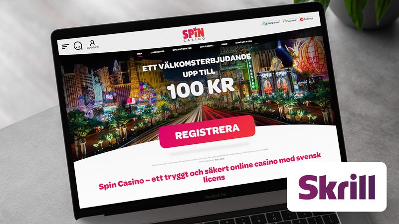 Spin Casino – toppval för Skrill-insättningar