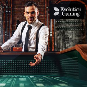 Live craps från Evolution Gaming