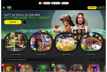 888 casino – huvudsida