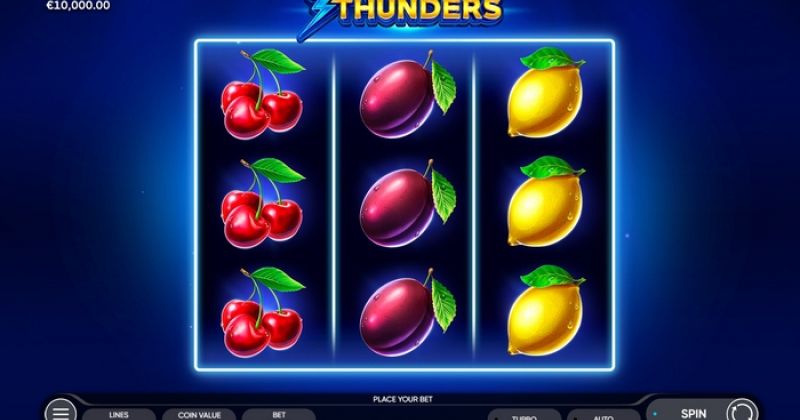Spela på 3 Thunders slot online från Endorphina gratis | Casino Sverige