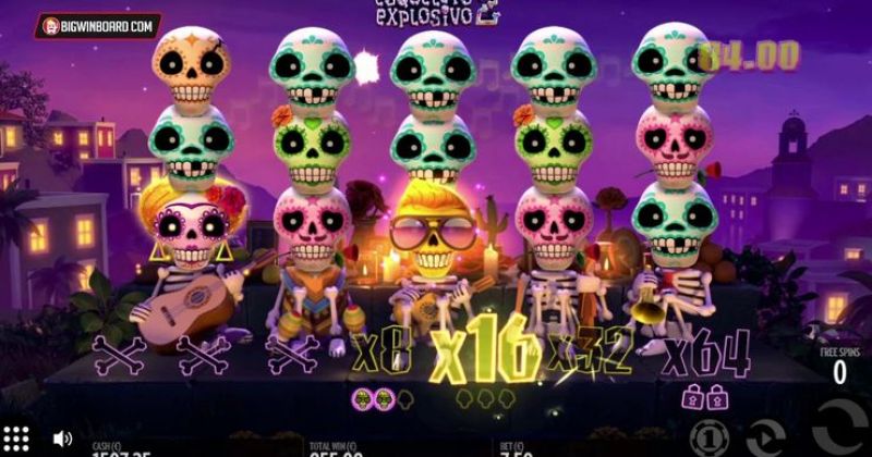 Spela på Esqueleto Explosivo 2: spelautomat online från Thunderkick gratis | Casino Sverige
