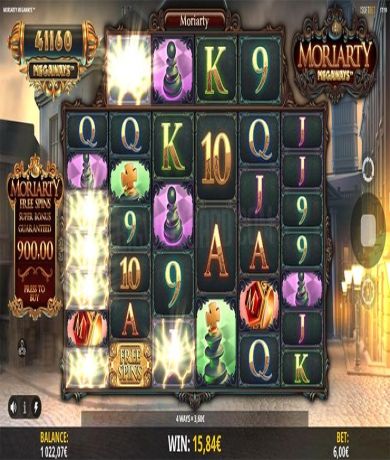 Spela på Moriarty Megaways: spelautomat online från iSoftBet gratis | Casino Sverige