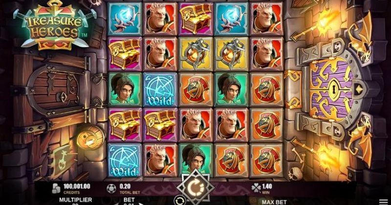 Spela på Treasure Heroes slot online från Rabcat gratis | Casino Sverige
