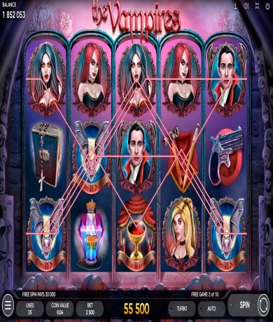 Spela på Vampires slot från Amatic gratis | Casino Sverige