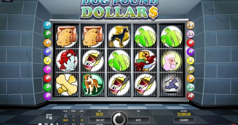 Spela på Dog Pound Dollars slot online från Rival gratis | Casino Sverige