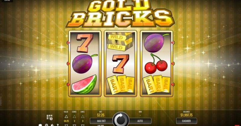 Spela på Gold Bricks slot online från Rival gratis | Casino Sverige