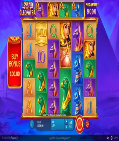 Spela på Legend of Cleopatra Megaways slot online från Playson gratis | Casino Sverige