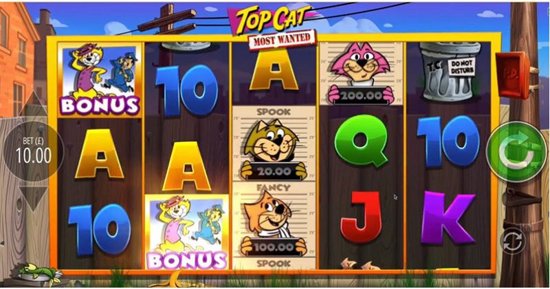 Spela på Top Cat Slot Online från Blueprint gratis | Casino Sverige