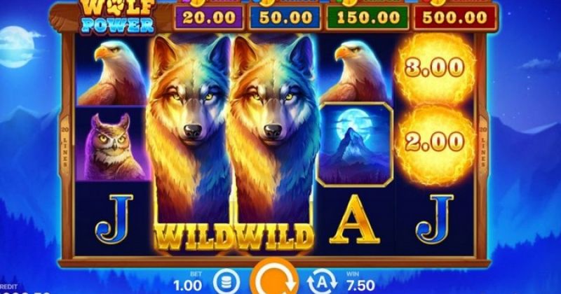 Spela på Wolf Power: Hold and Win slot online från Playson gratis | Casino Sverige