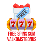 Free spins som välkomstbonus